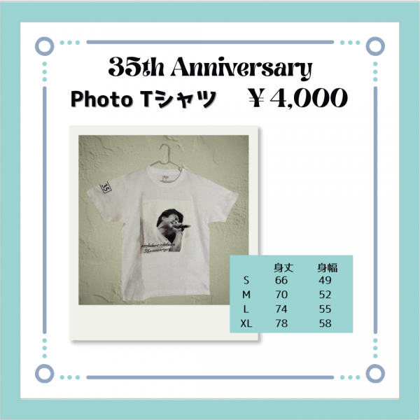 ⑥Photo Tシャツ